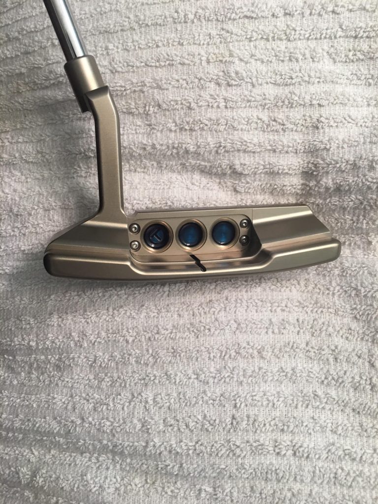 RARE Scotty Cameron Concept 2 Chromatic Bronze With Blue Insert – Tour ...